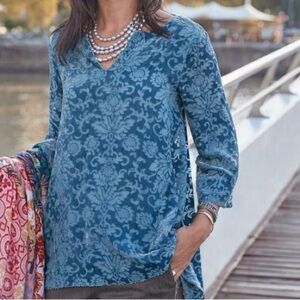 Sundance Regal Burnout Velvet Top